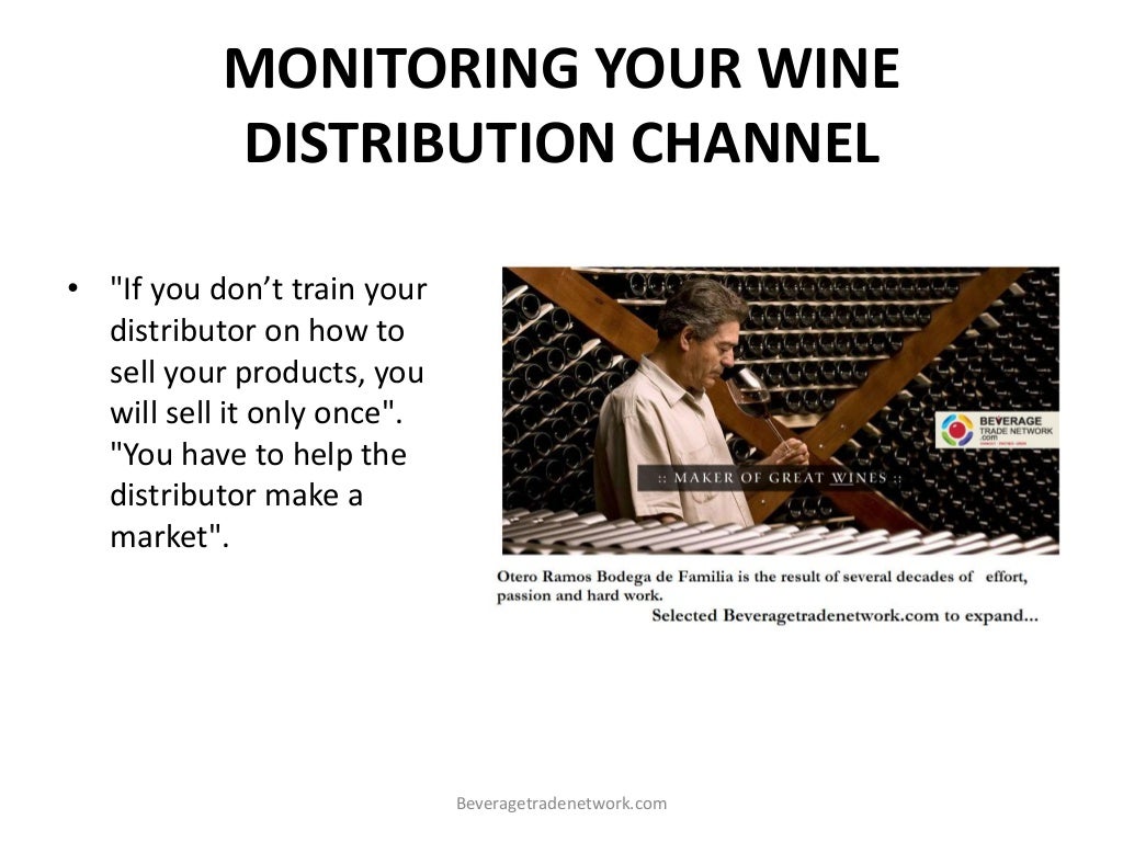 Monitoring your wine distribution channel