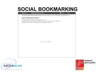 SOCIAL BOOKMARKING
 