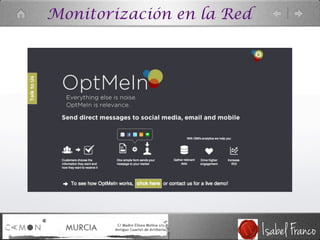 Monitorización en la Red
 