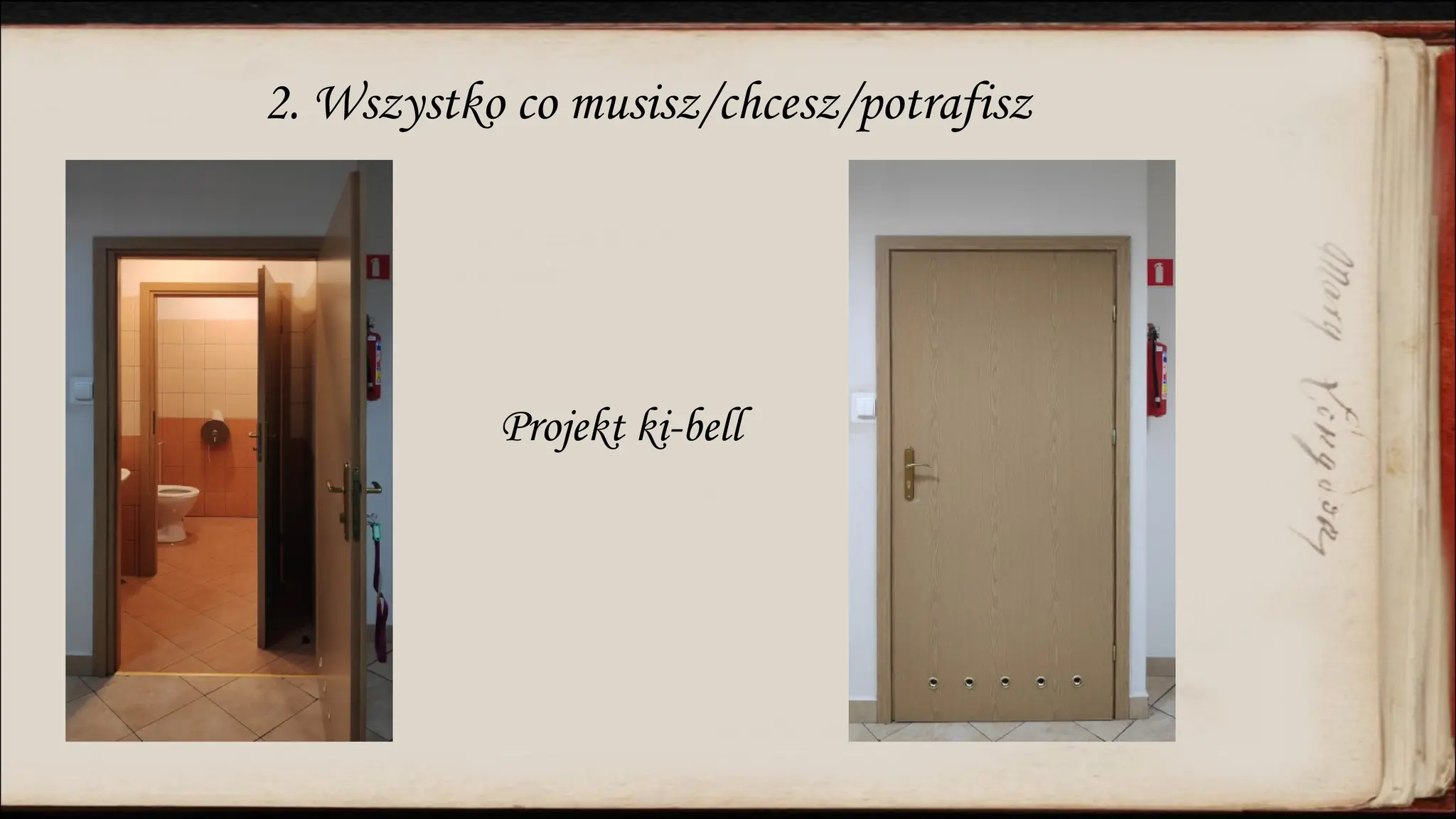 2. Wszystko co musisz/chcesz/potrafisz
Projekt ki-bell
 