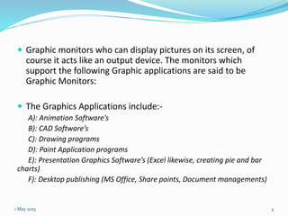 Monitors & workstation,Donald ch-2 | PPTX