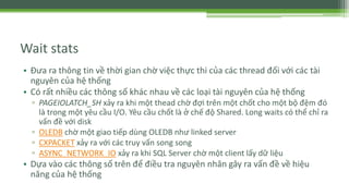 Monitor và tối ưu sql server | PPTX