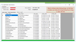 Monitor và tối ưu sql server | PPTX