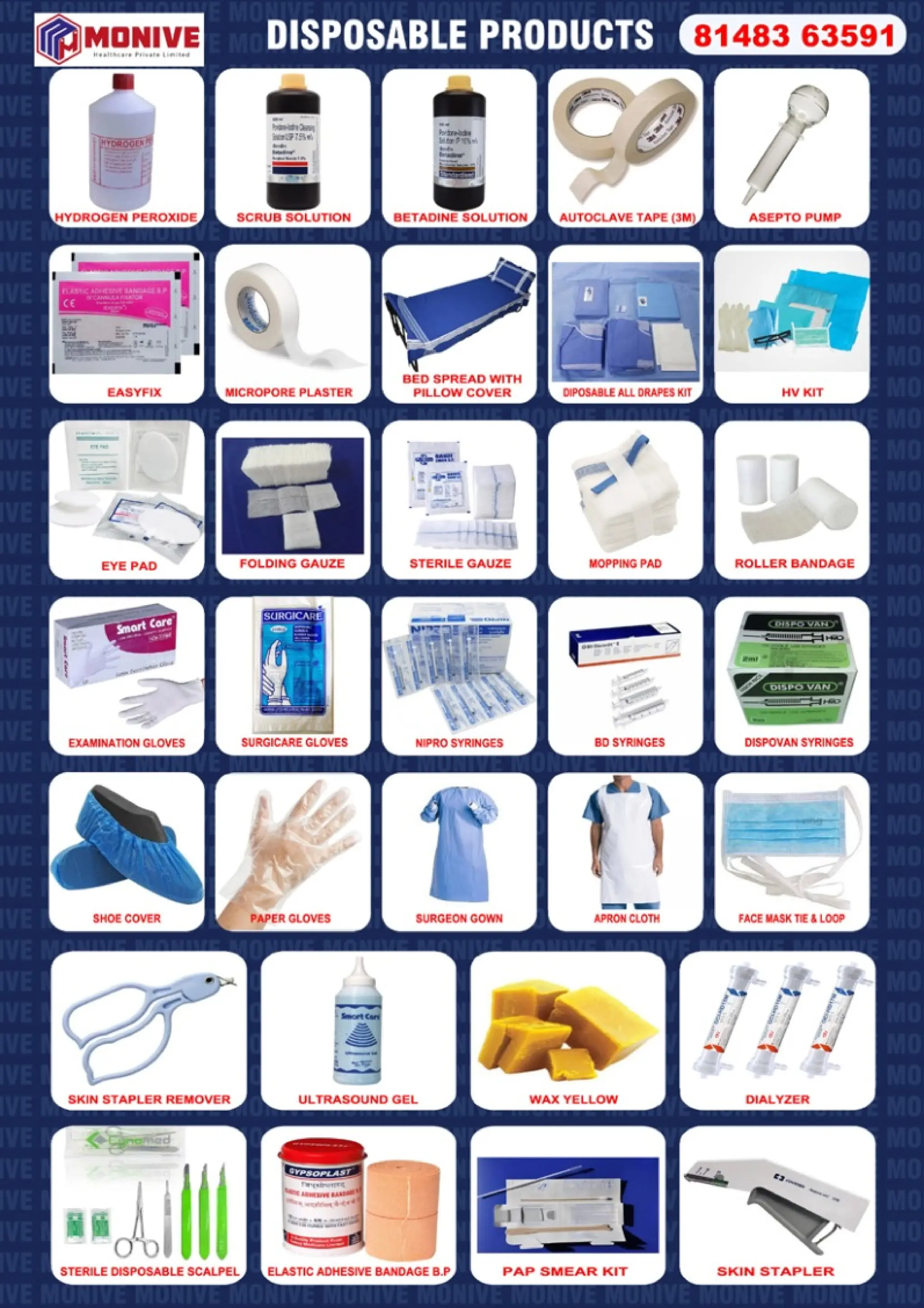 Hospital & Medical Equipment Product Catalogue Monive Healthcare