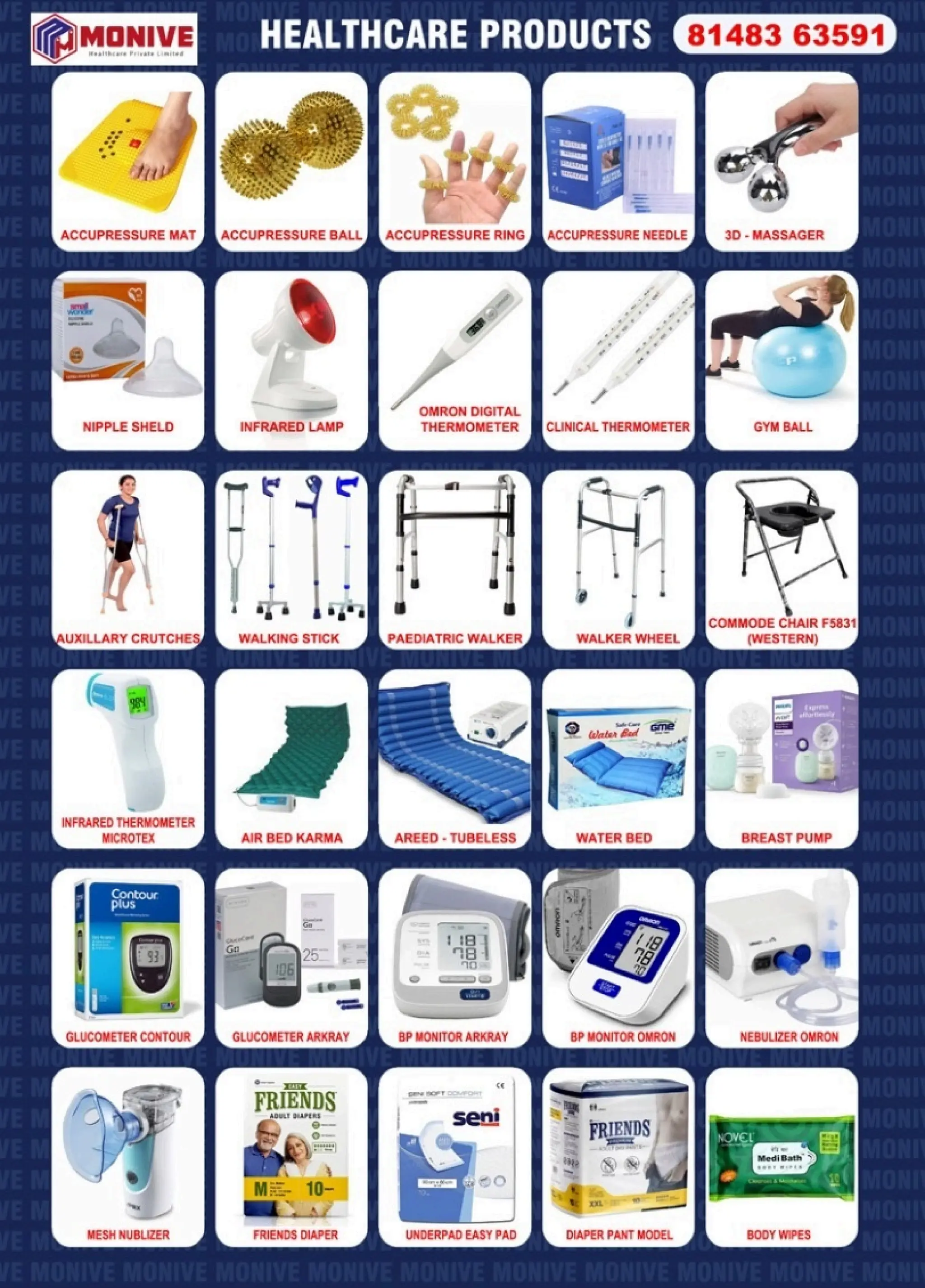 Hospital & Medical Equipment Product Catalogue Monive Healthcare