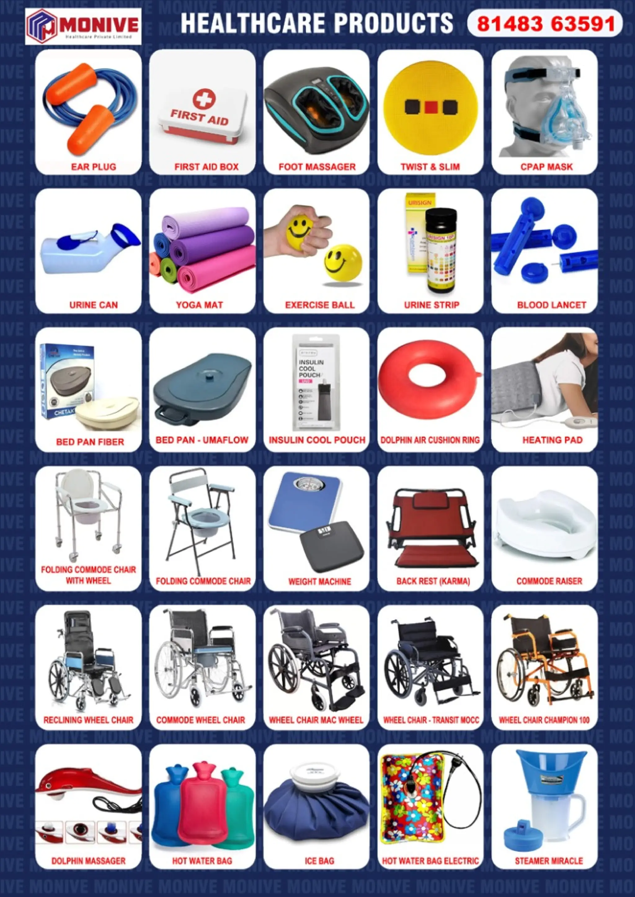 Hospital & Medical Equipment Product Catalogue Monive Healthcare