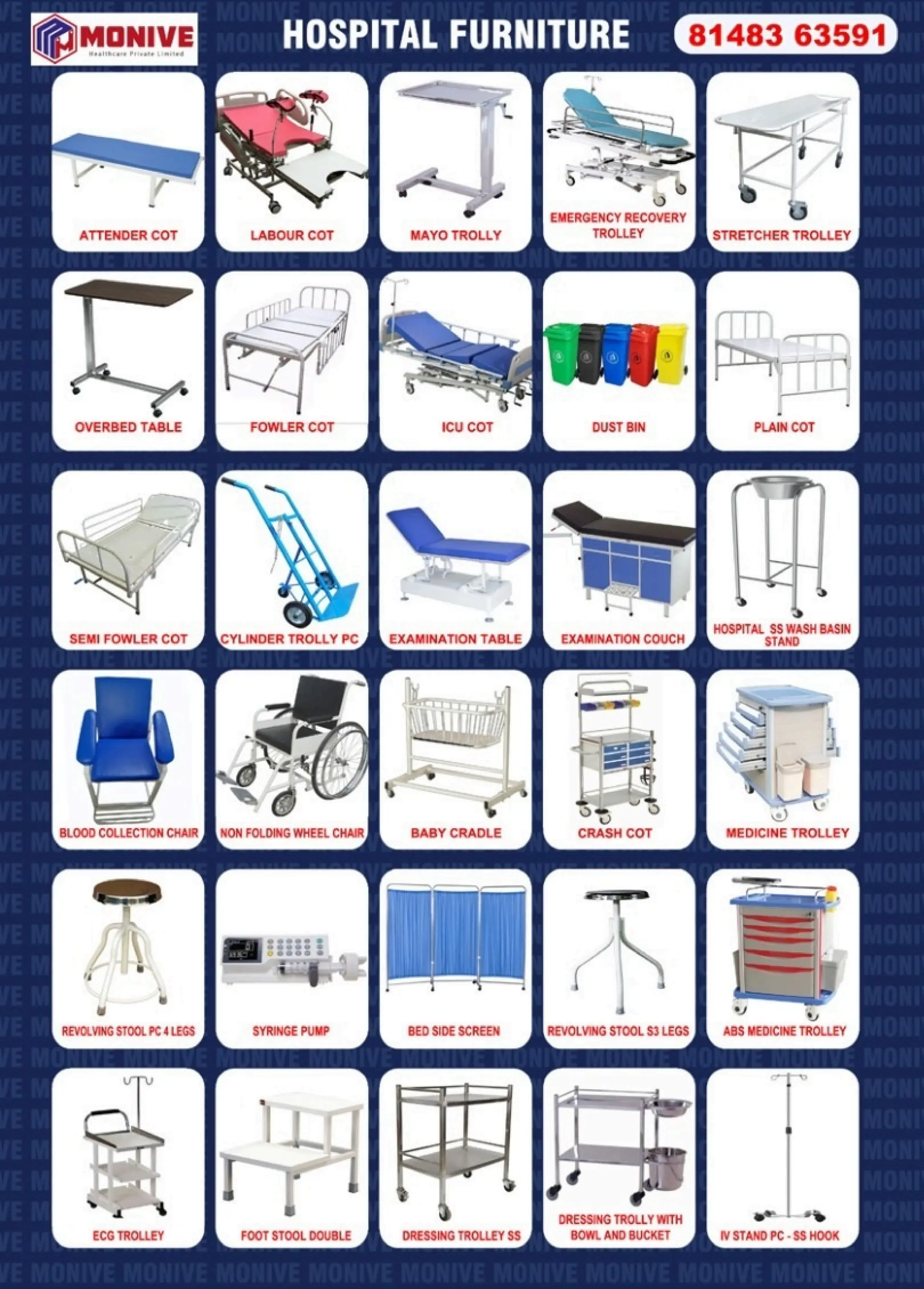 Hospital & Medical Equipment Product Catalogue Monive Healthcare