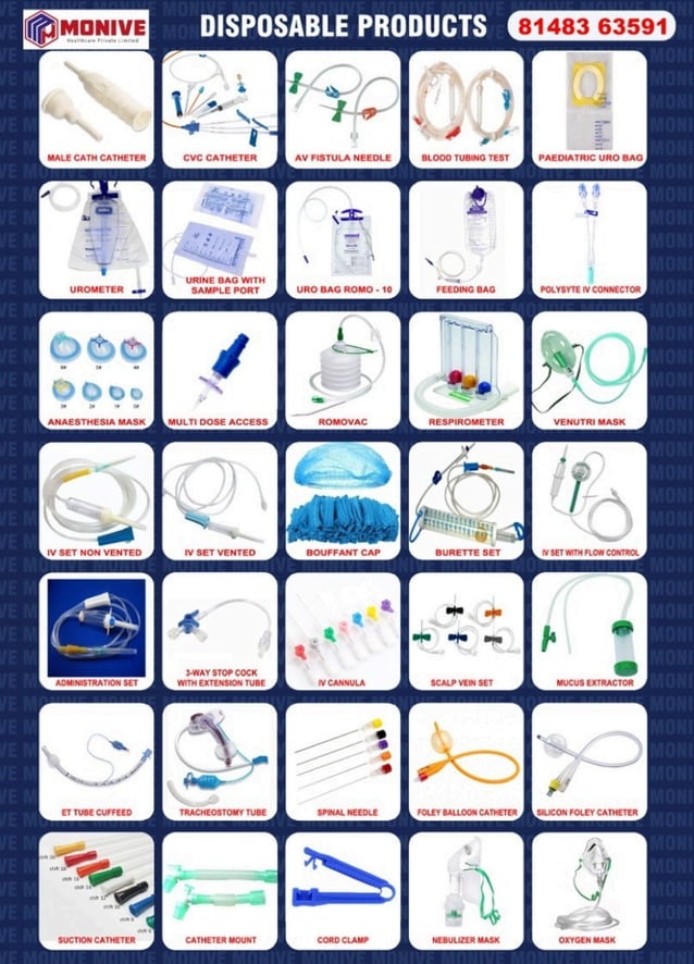 Hospital & Medical Equipment Product Catalogue Monive Healthcare