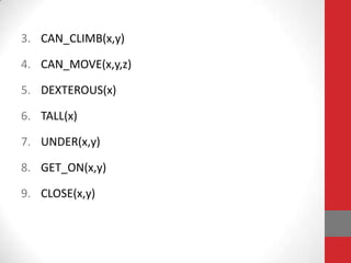 Monkey & banana problem in AI | PPTX