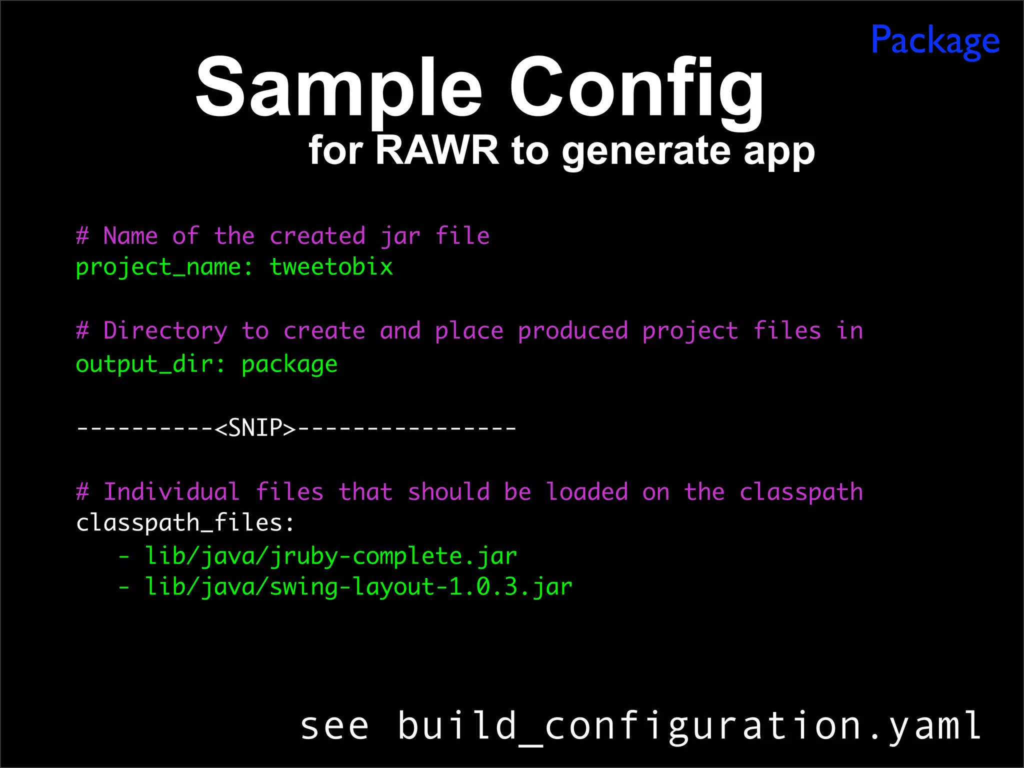 Monkeybars in the Manor