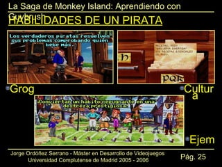 HABILIDADES DE UN PIRATA Grog Cultura  Ejem 