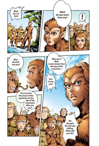 Episode One from Monkey King Vol. 1 by Wei Dong Chen and Chao Peng | PDF