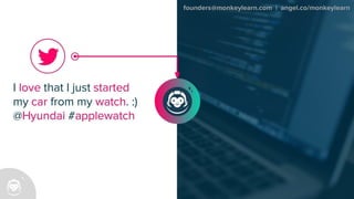 Monkeylearn Pitch Deck