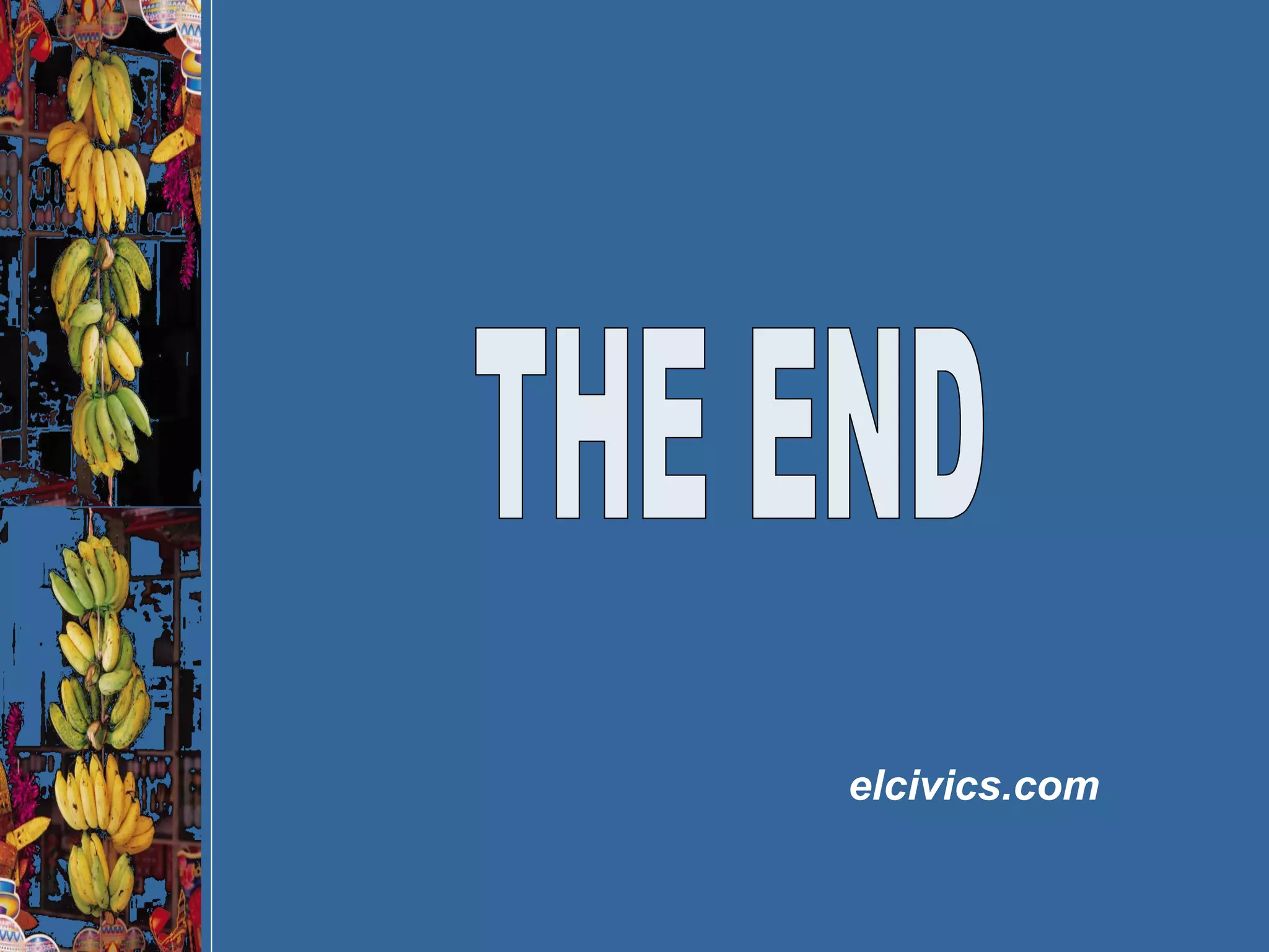 THE END elcivics.com 