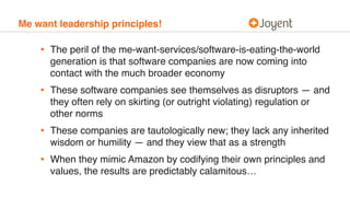 Lacking Principles Principles of Technology Leadership | PDF