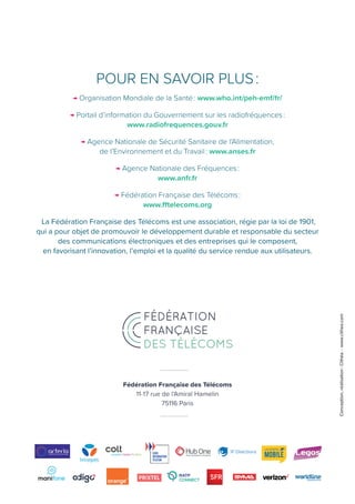 Brochure FFTélécoms - Mon mobile Ma santé - Édition 2020