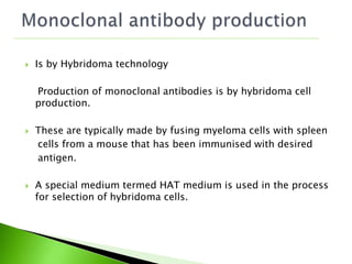 Monoclonal and polyclonal antibodies | PPTX
