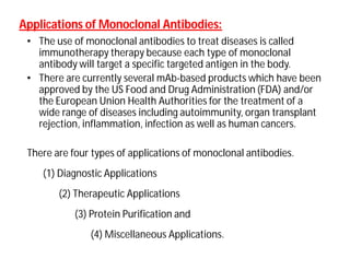 Monoclonal antibodies dr. asm | PDF