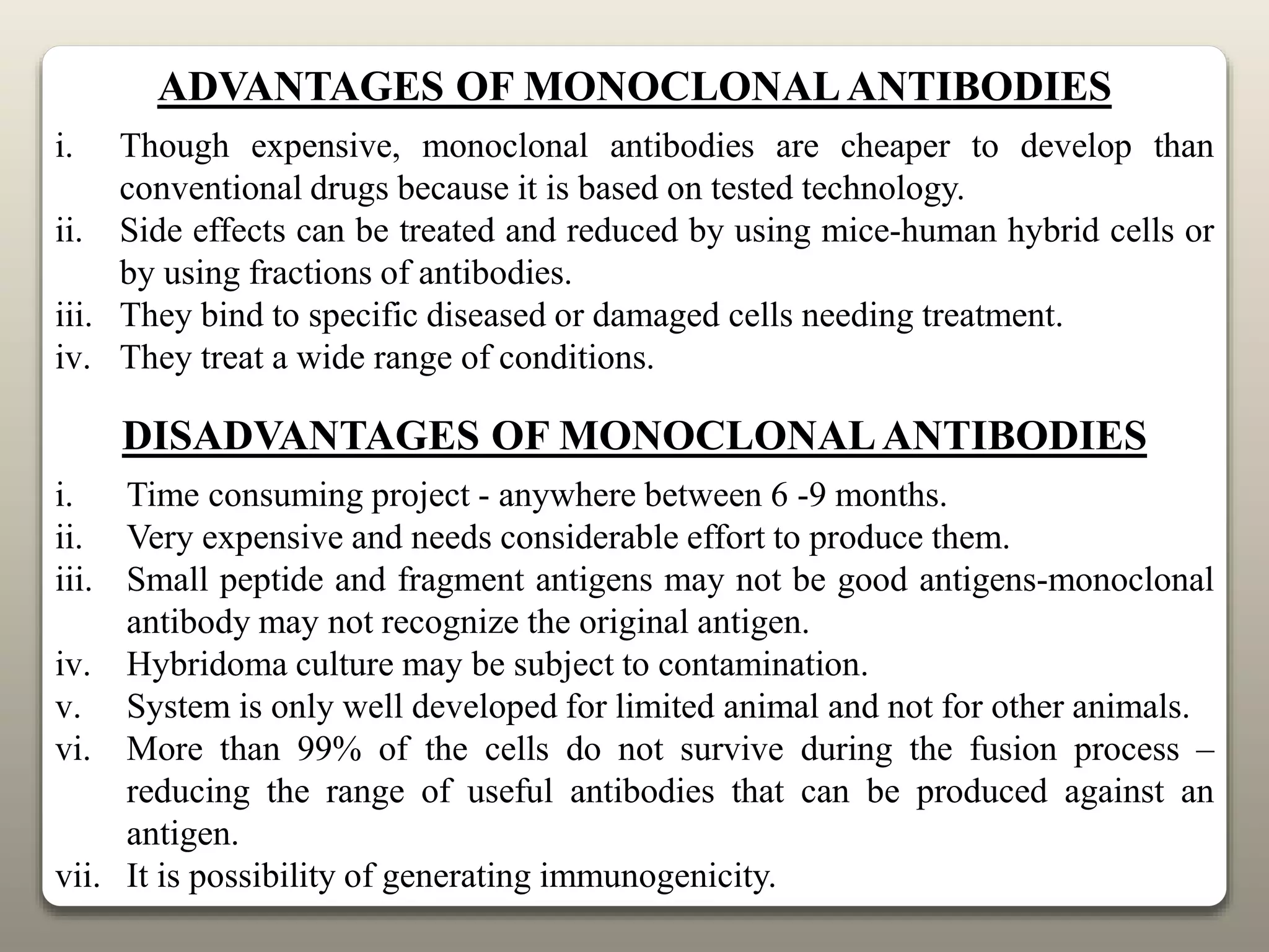 Monoclonal Antibodies and it's applications.pptx