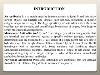 Monoclonal Antibodies and it's applications.pptx