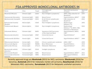 Monoclonal antibody in cancer therapy | PPTX