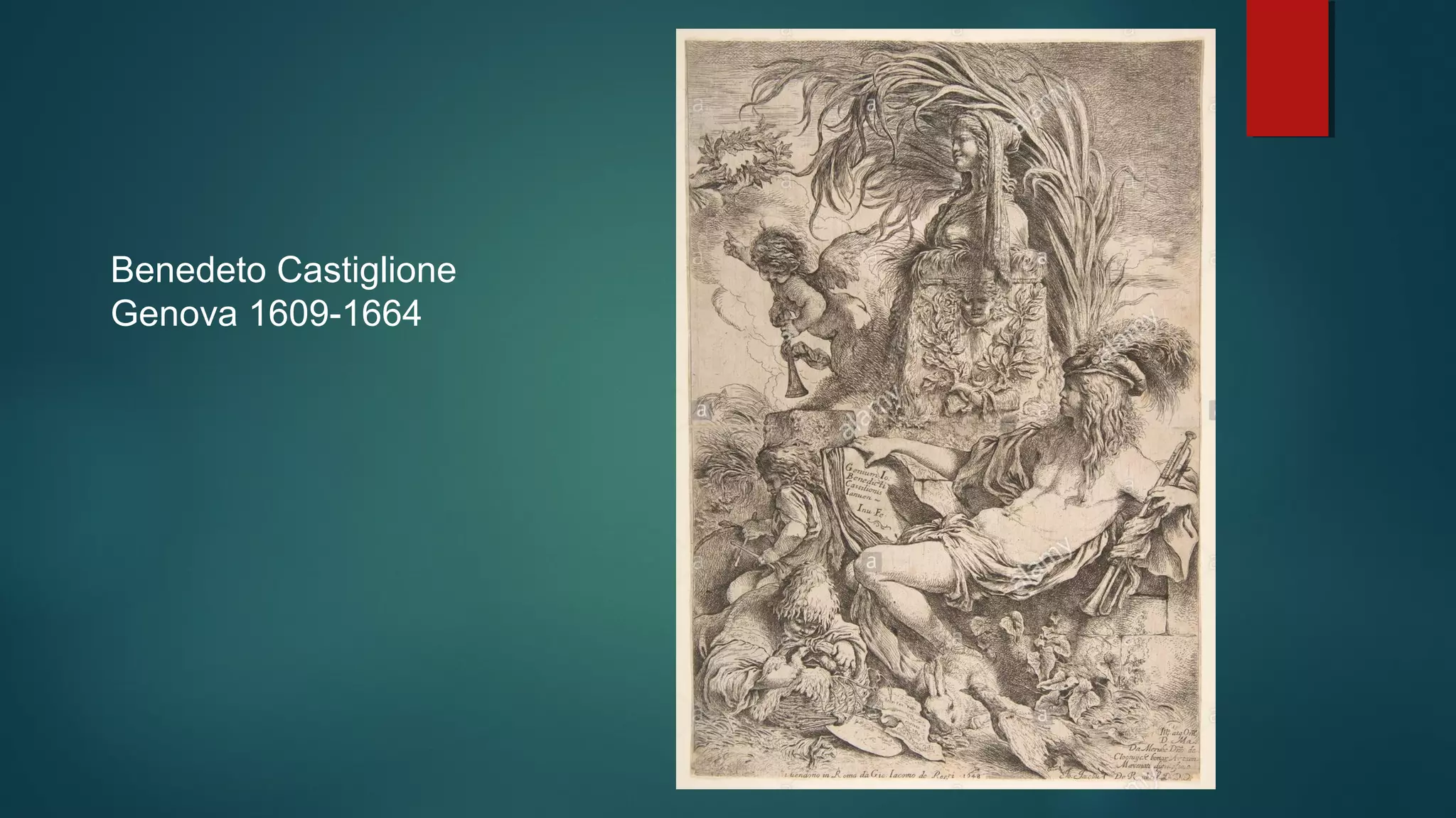 Benedeto Castiglione
Genova 1609-1664
 