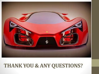 THANK YOU & ANY QUESTIONS?
 