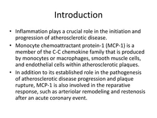 Monocyte chemoattractant protein 1 | PPTX