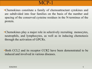 Monocyte chemoattractant protein 1(mcp-1) | PPTX