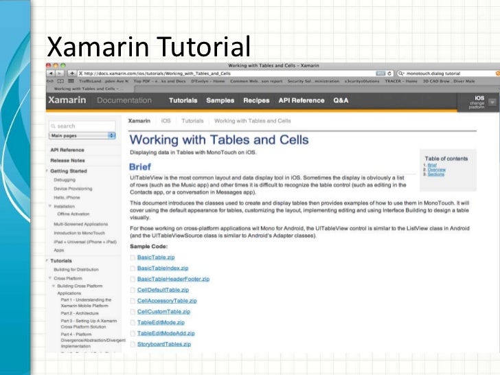 Xamarin Mono Tutorial | learning c ipad programming Xamarin Mono Tutorial | learning c ipad programming