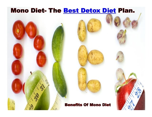 Detox Diet Plan Chart