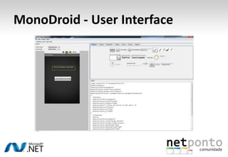 MonoDroid - User Interface<br />