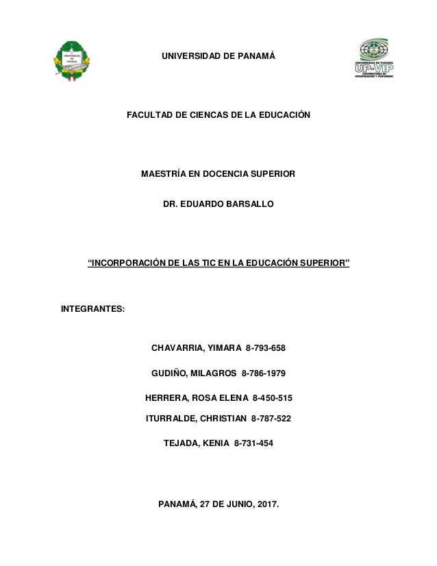 Uso De Las Tic En La Educación Superior - 
