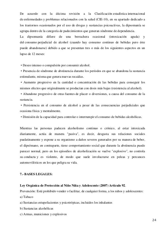 Los preparados del alcoholismo kolme los análogos