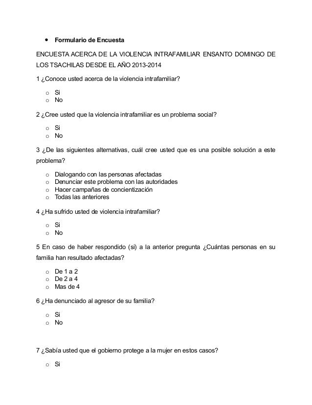 preguntas cerradas sobre violencia monografia preguntas cerradas sobre violencia monografia