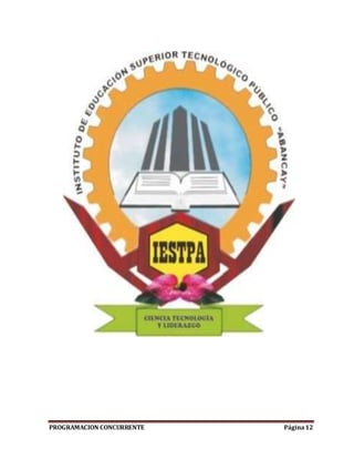 PROGRAMACION CONCURRENTE Página12
 