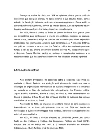 A IMPORTÂNCIA DA AUDITORIA INTERNA NA PREVENÇÃO E COMBATE ÀS FRAUDES ...