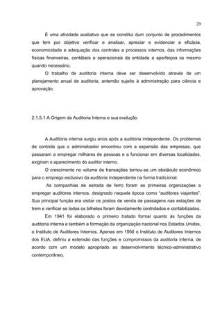 A IMPORTÂNCIA DA AUDITORIA INTERNA NA PREVENÇÃO E COMBATE ÀS FRAUDES ...
