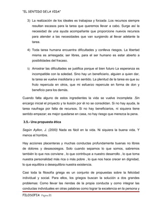 Monografia   El Sentido De La Vida