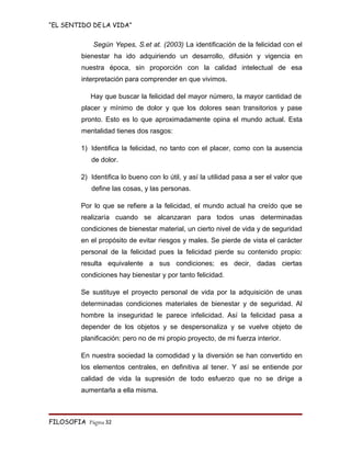 Monografia   El Sentido De La Vida