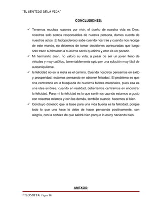 Monografia   El Sentido De La Vida