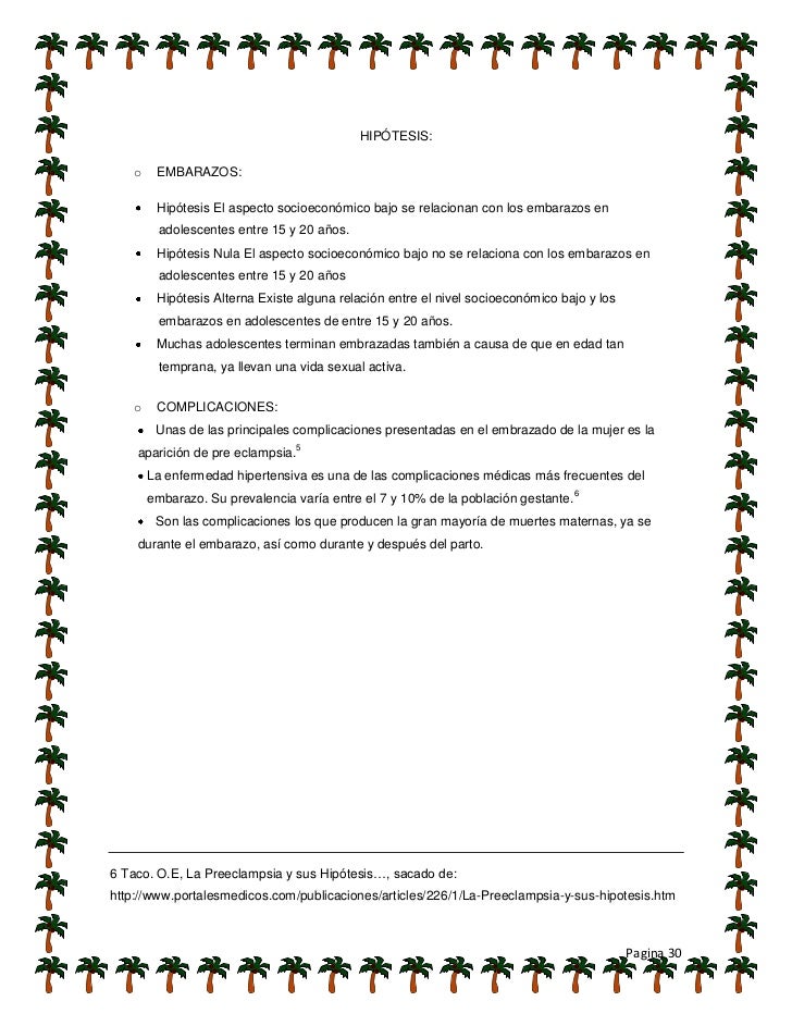 Monografia Embarazo Y Complicaciones Del Embarazo