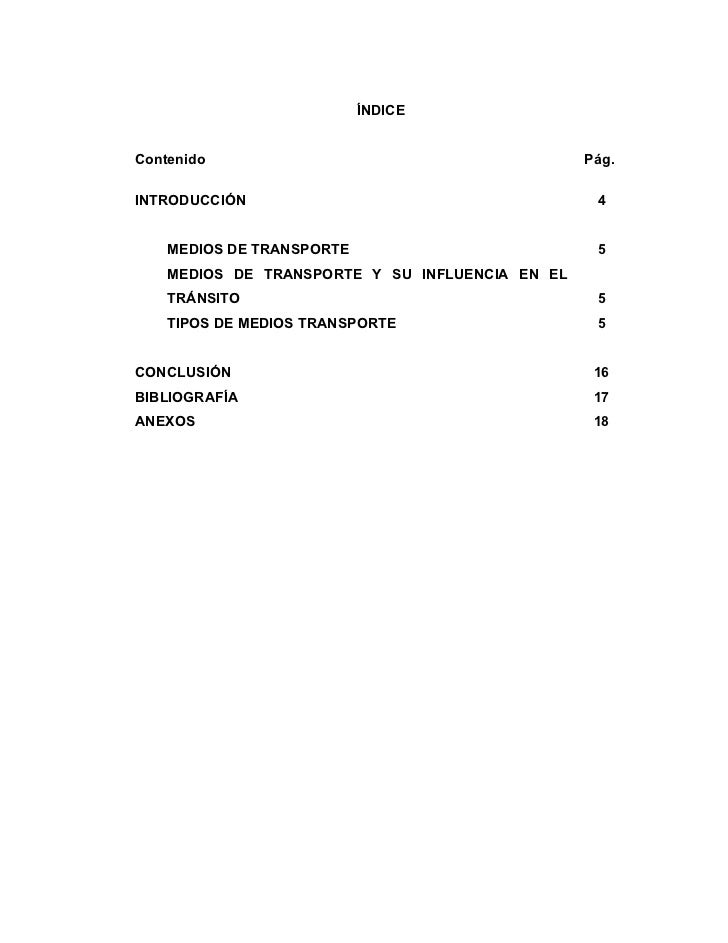 Monografia transporte