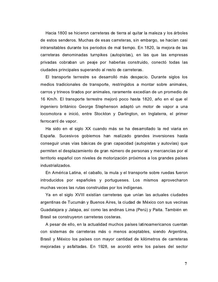 Monografia transporte