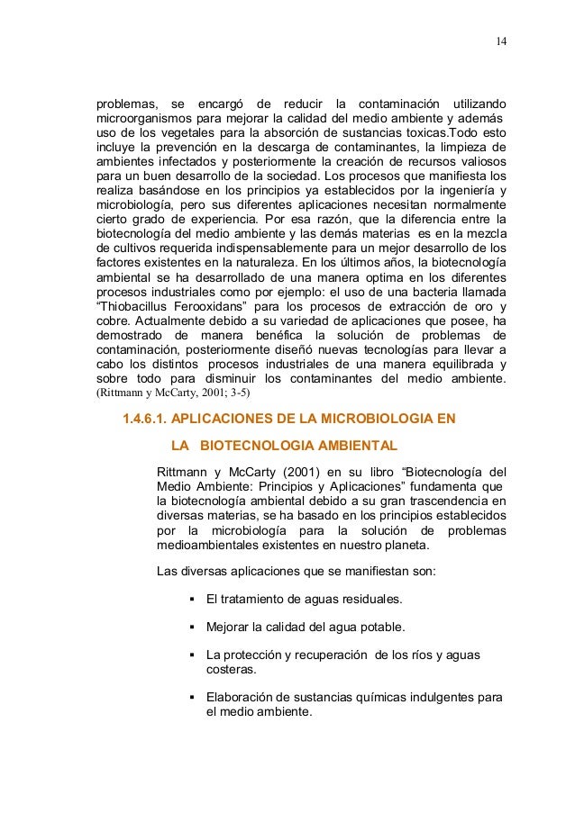 Monografia biotecnologia
