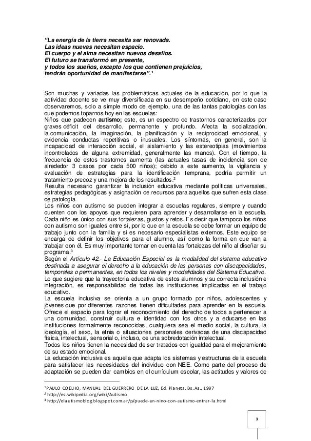 Monografias sobre autismo