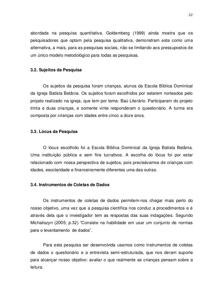 Monografia pedagogia