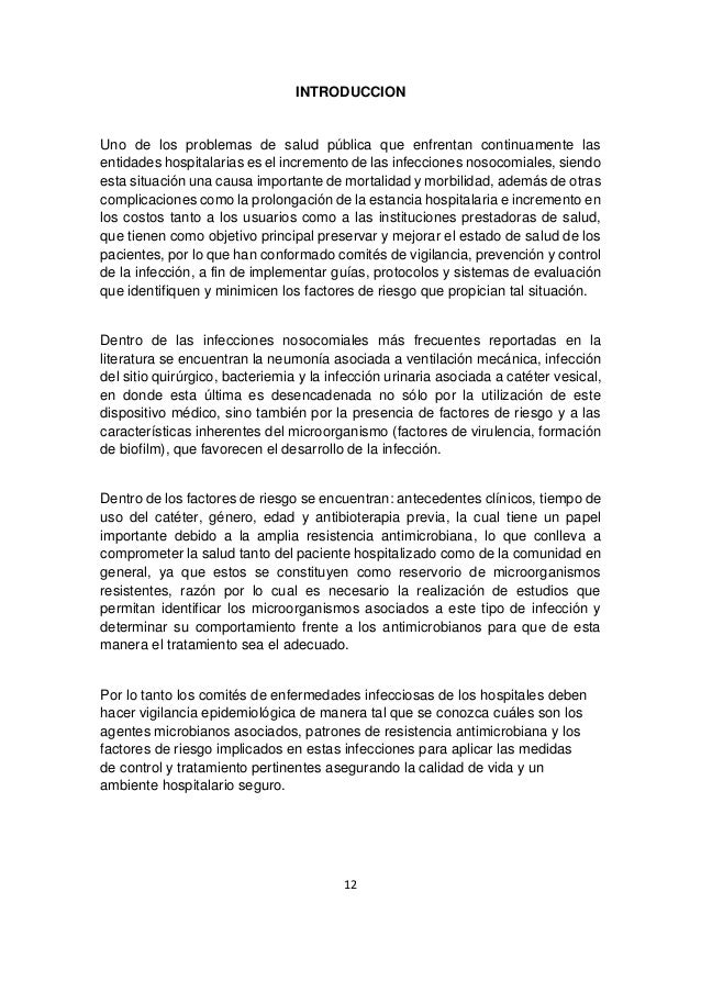 Infección urinaria asociada a catéter vesical Infección urinaria asociada a catéter vesical