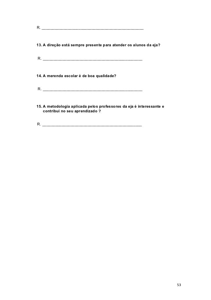 Monografias sobre eja