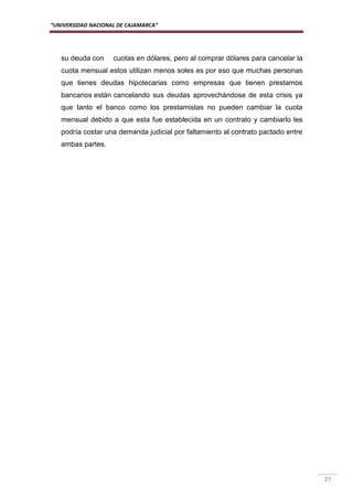 Monografia de tipo de cambio